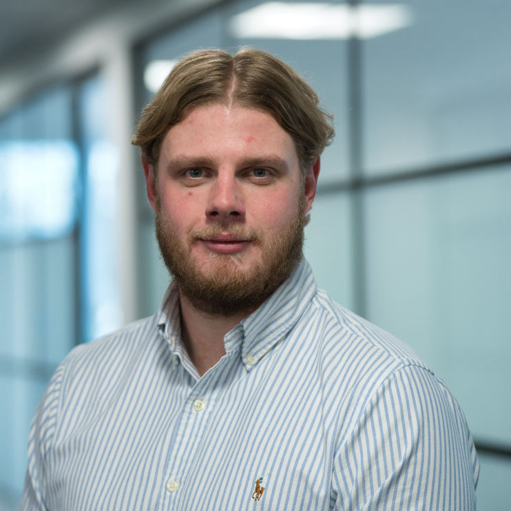 A Corporate Headshot of a male business manager taken by JPH headshots